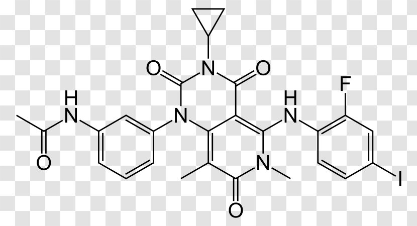 Trametinib MEK Inhibitor Dabrafenib Enzyme Cancer - Technology - Parp Transparent PNG