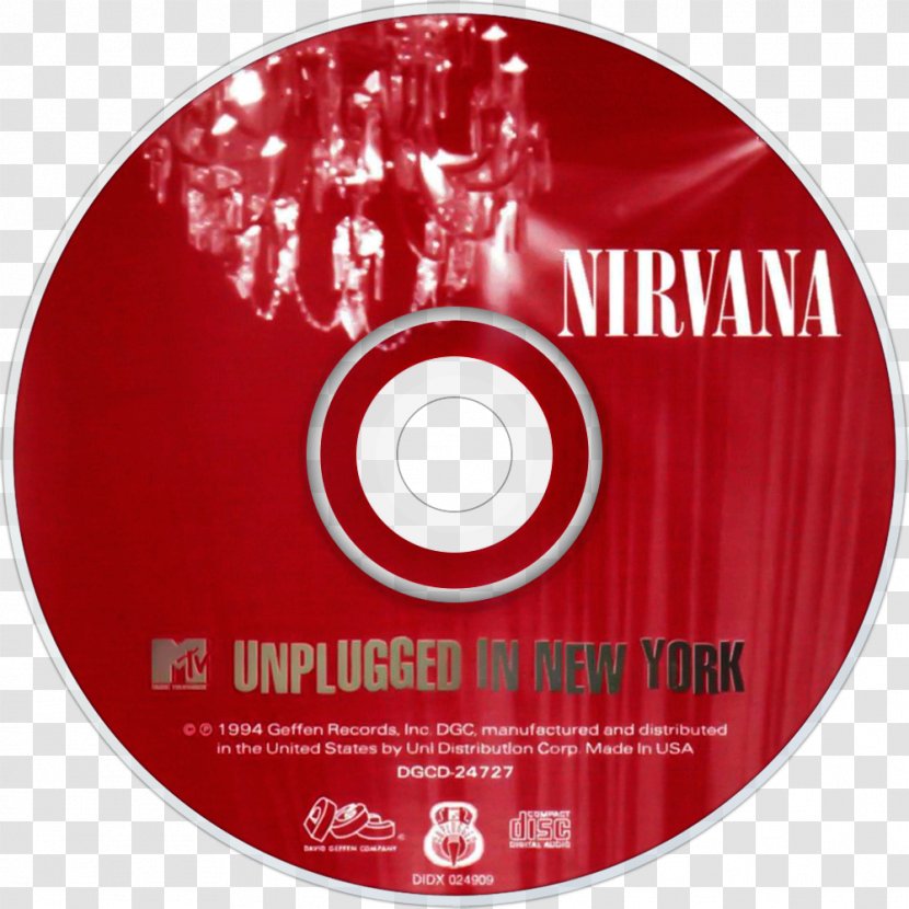 MTV Unplugged In New York Nirvana Album Nevermind Bleach - Frame Transparent PNG