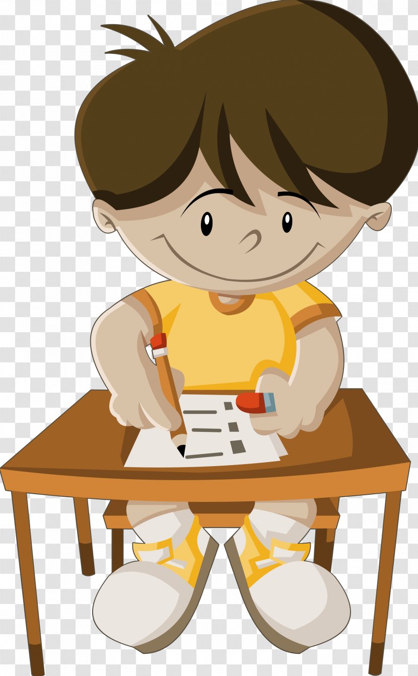 Writing Clip Art - Child Transparent PNG