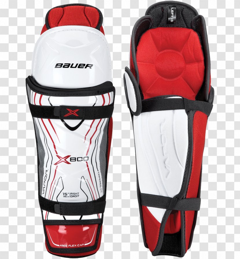 Bauer Hockey Shin Guard Ice Equipment - Glove Transparent PNG