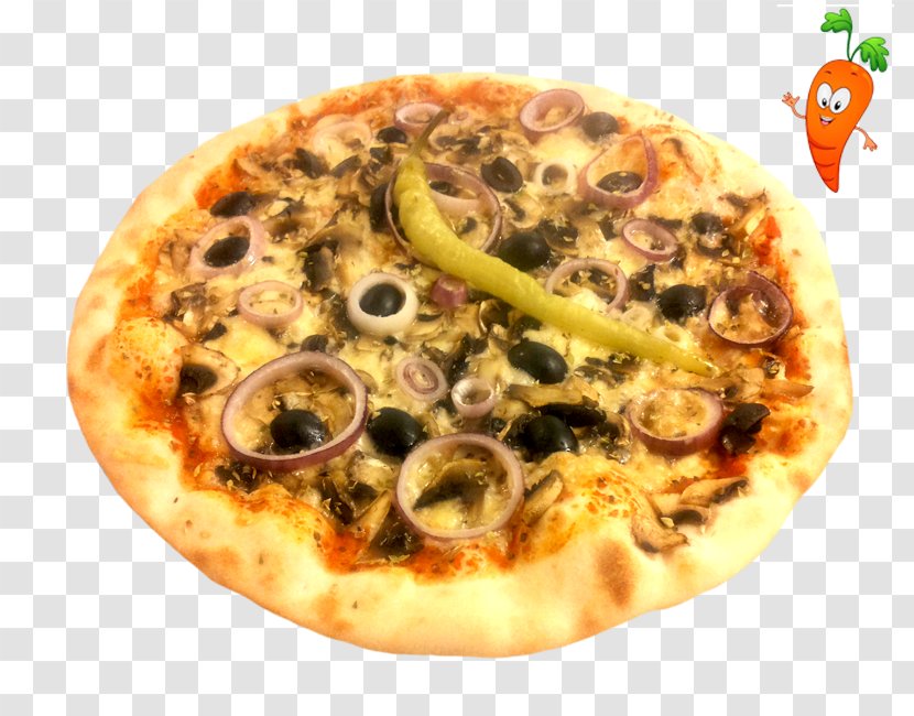 California-style Pizza Sicilian Fast Food Manakish - Buffalo Mozzarella Transparent PNG