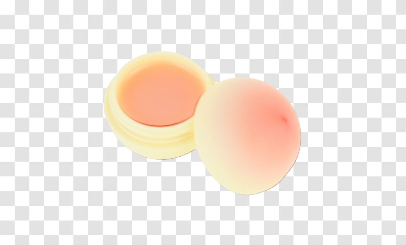 Yellow Pink Peach Egg White Food - Wet Ink Transparent PNG