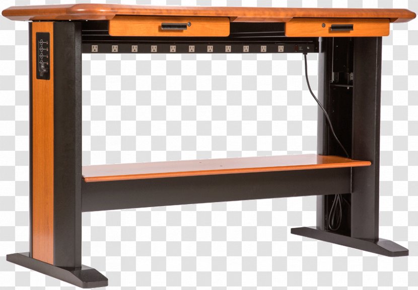 Standing Desk Computer Office & Chairs - Table Transparent PNG