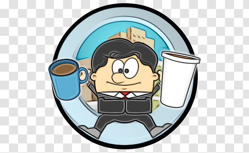 Character Created By Tableware Behavior Human - Cup Drinkware Transparent PNG