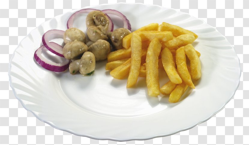 French Fries European Cuisine Fast Food Garnish Dish - Platos Transparent PNG