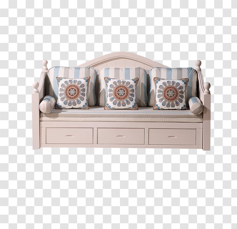 Table Couch Drawer Brown - White Sofa Transparent PNG