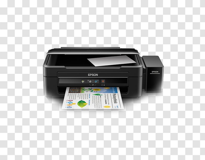 Multi-function Printer Epson L380 Printing - Dot Matrix Transparent PNG