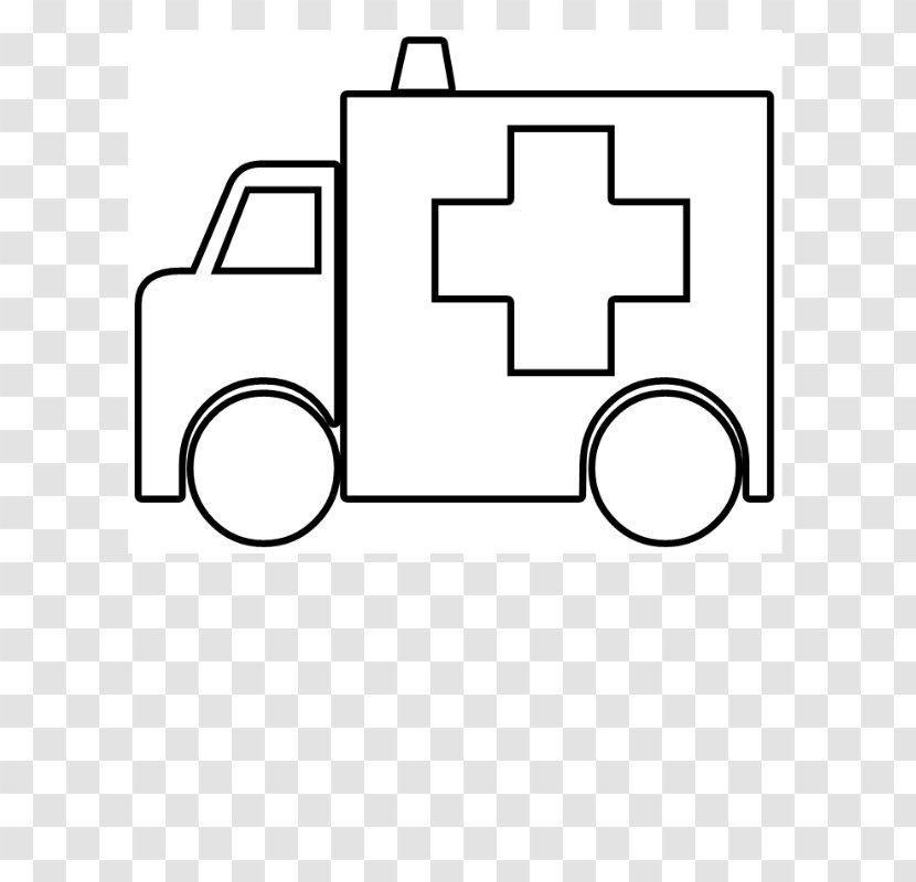 Ambulance Clip Art Vector Graphics Drawing Image - Rectangle Transparent PNG