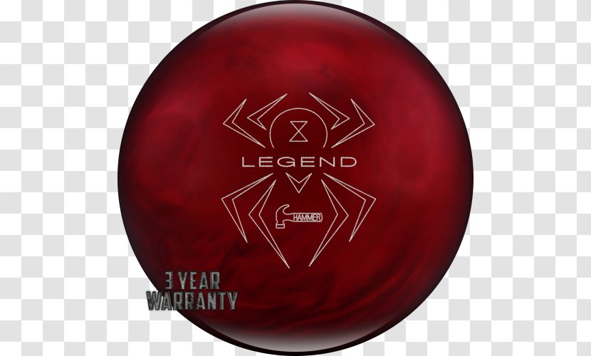 Bowling Balls Ethyl Carbamate Hammer Spare - Red Transparent PNG