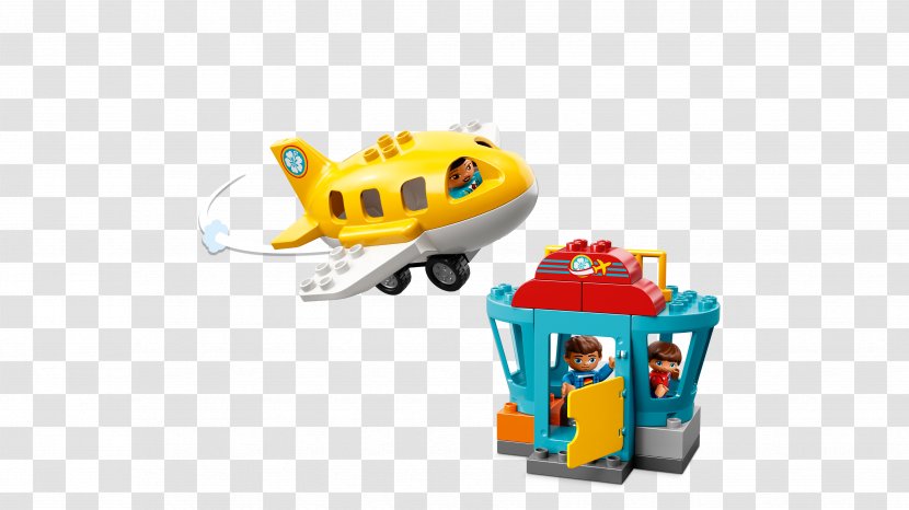 LEGO 10590 DUPLO Airport Toy Airplane Transparent PNG