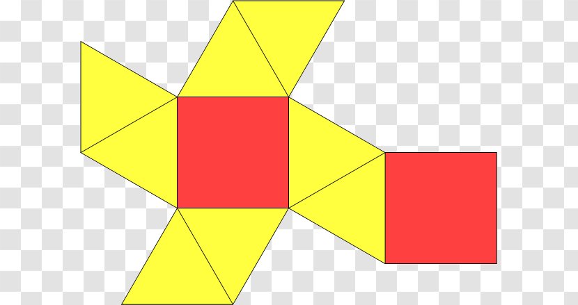 Square Antiprism Triangular Prism Geometry - Face - Triangle Transparent PNG