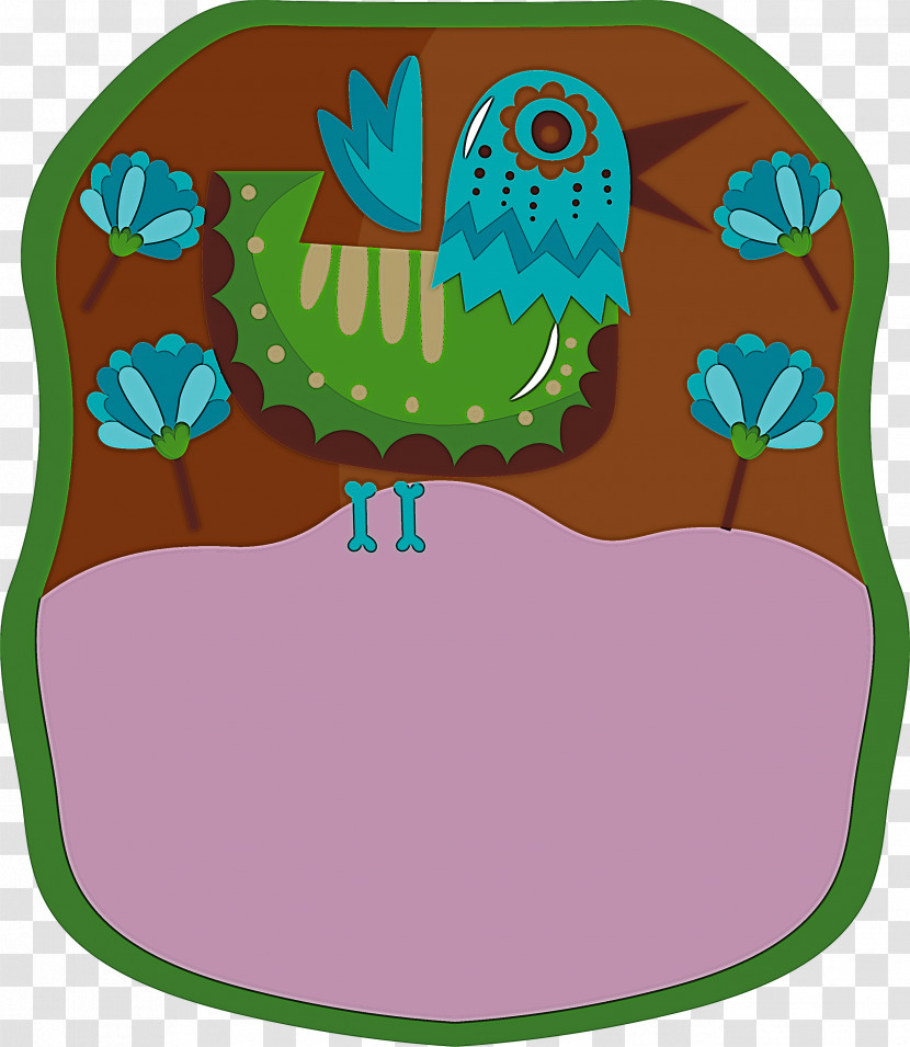 Owl M Green Leaf Beak M-tree Transparent PNG