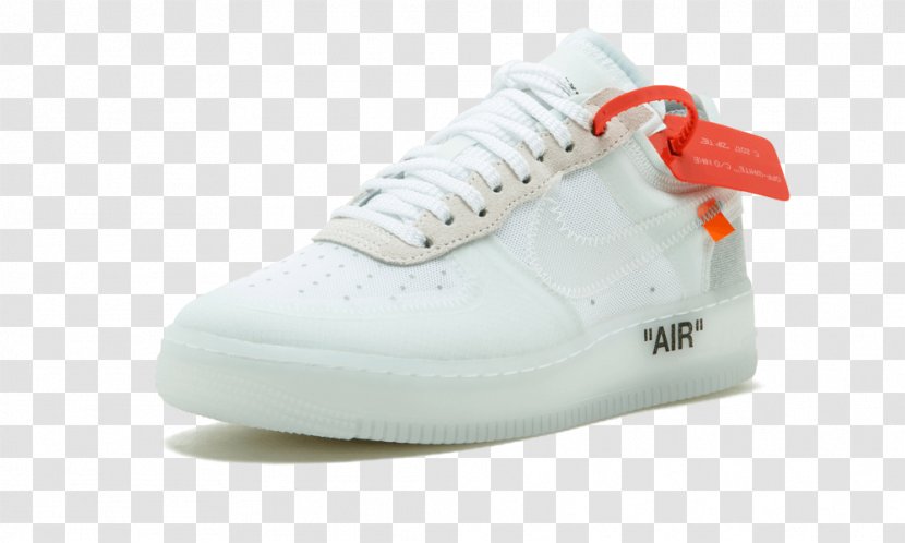 Air Force 1 Nike Max Off-White Sneakers - Virgil Abloh Transparent PNG