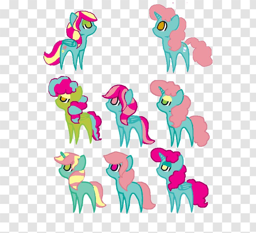 Horse Cartoon Character Clip Art Transparent PNG