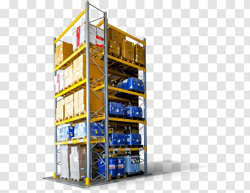 Shelf Warehouse Inventory Freight Transport Transparent PNG