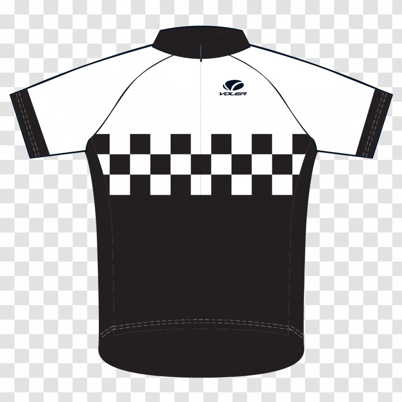 Cycling Jersey T-shirt Check - White Transparent PNG