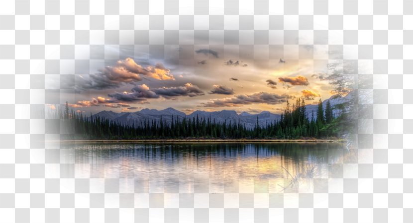 Desktop Wallpaper Sky Landscape Cloud Sunset - Night Transparent PNG