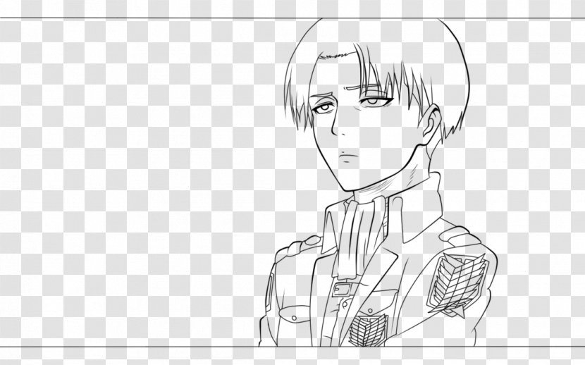 Mikasa Ackerman Attack On Titan Drawing Levi Line Art - Flower - Detailed Transparent PNG