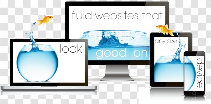 Responsive Web Design Vector Graphics Electronic Media Illustration Euclidean - Display Advertising - Fluid Transparent PNG