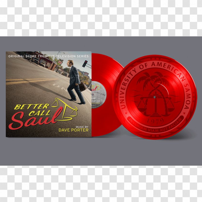 Saul Goodman Soundtrack Phonograph Record Better Call (Original Score From The Television Series) Border Crossing - Watercolor - Heart Transparent PNG