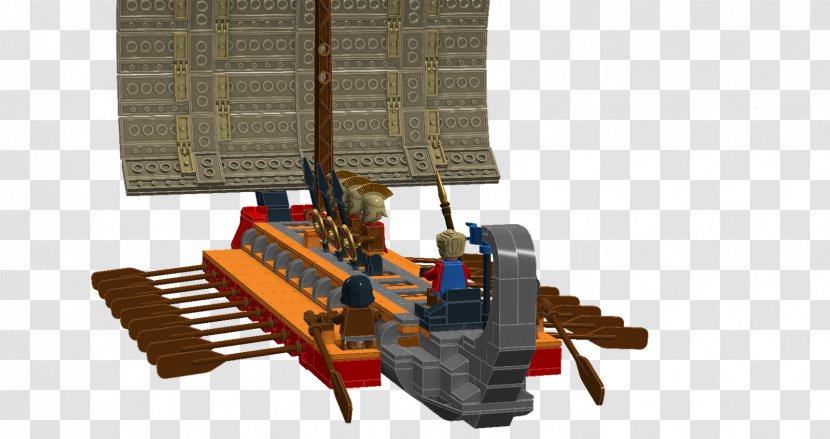 Bireme Trireme Ship Oar Phoenicia - Lego Ideas Transparent PNG