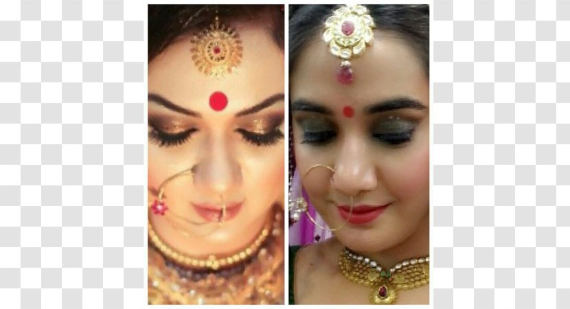 Eyelash Extensions STUDIO68-SALON In Dwarka Make-up Artist Cosmetics Beauty Parlour - Makeup - Wedding Bride Groom Transparent PNG