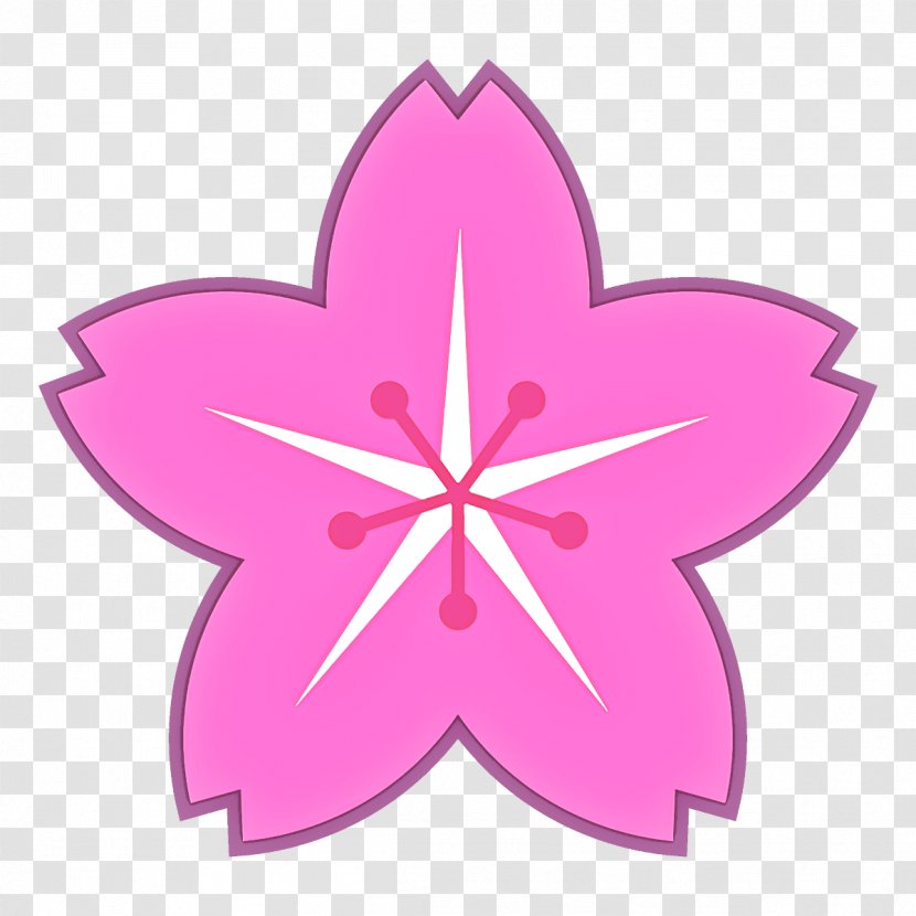 Pink Petal Leaf Plant Flower - Magenta Transparent PNG