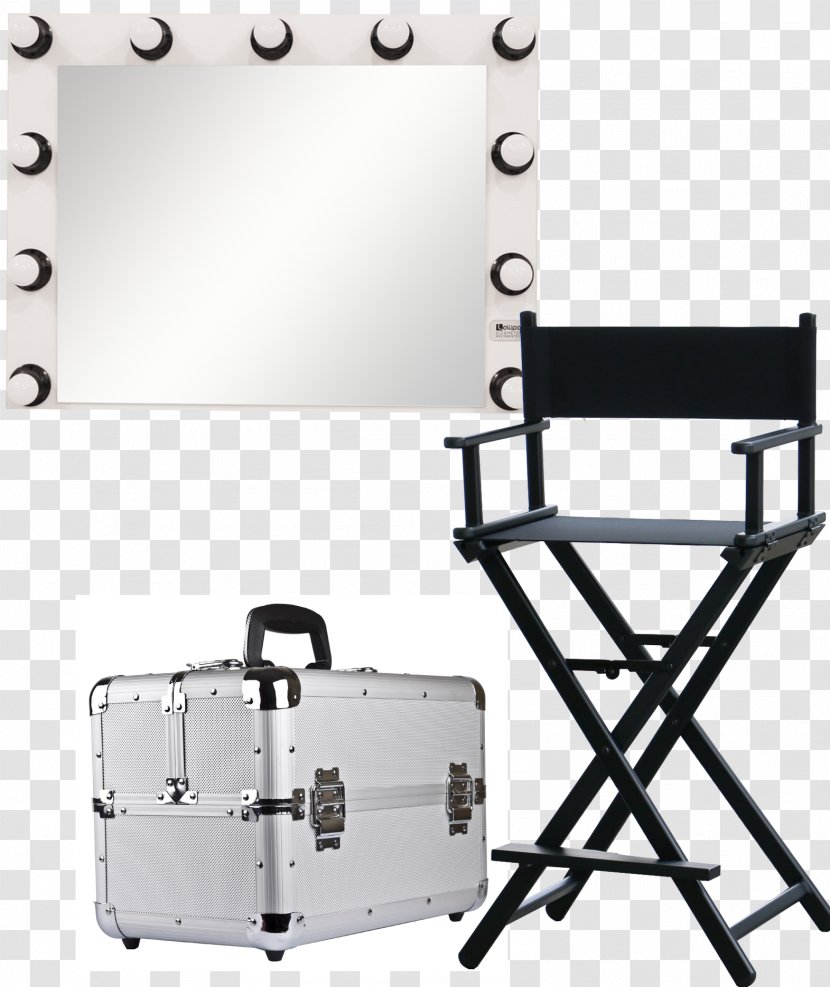 Table Make-up Artist Director's Chair Folding - Technology Transparent PNG