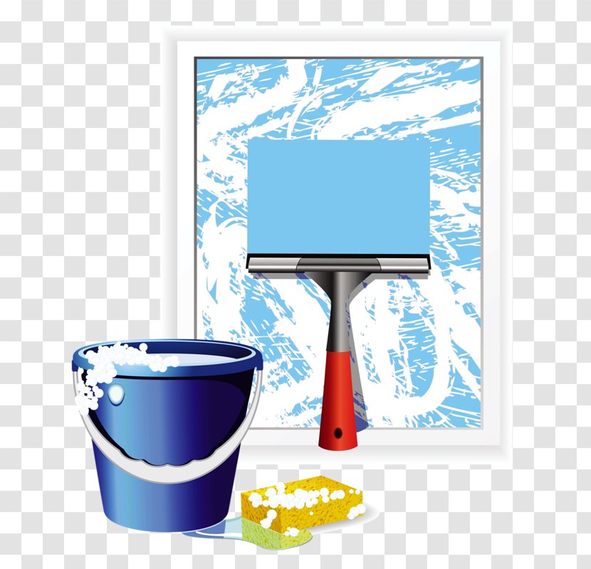 Window Pressure Washers Maid Service Cleaning Cleaner - The Bucket Glass Transparent PNG