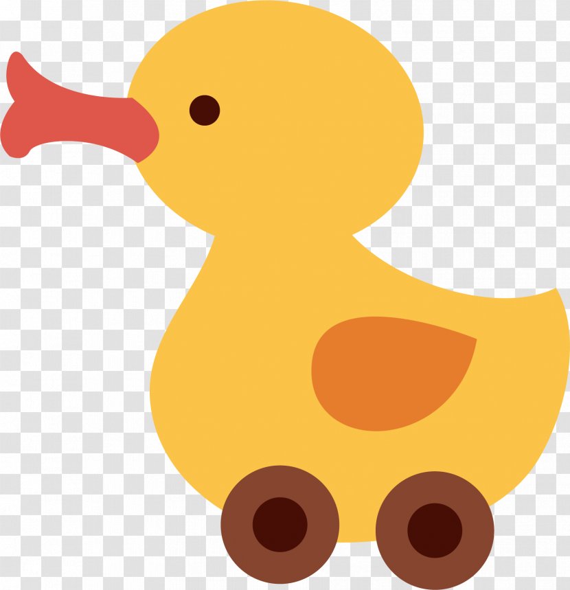 Clip Art - Beak - Vector Cartoon Cute Duckling Transparent PNG