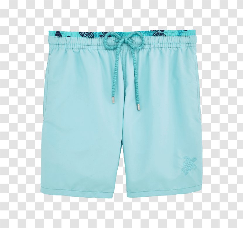 Trunks Swim Briefs Vilebrequin Bermuda Shorts - Turquoise Transparent PNG