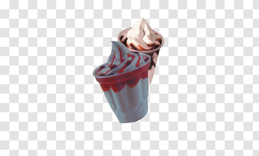 Ice Cream Cone Sundae Strawberry Transparent PNG