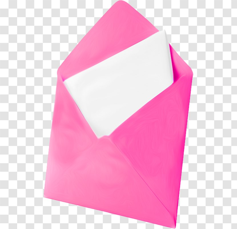 Paper Envelope Letter Clip Art - Pink Transparent PNG