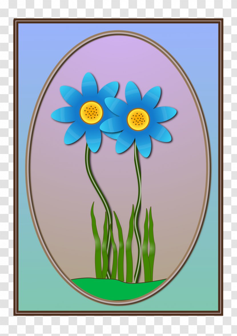Floral Design Picture Frames Clip Art - Flora - Flower Rattan Calendar Template Transparent PNG