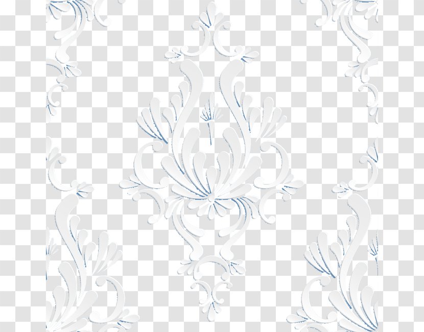 Black And White Pattern - Symmetry - Continental Carving Patterns Transparent PNG