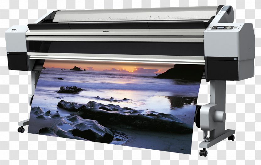 Paper Wide-format Printer Inkjet Printing - Impression Transparent PNG