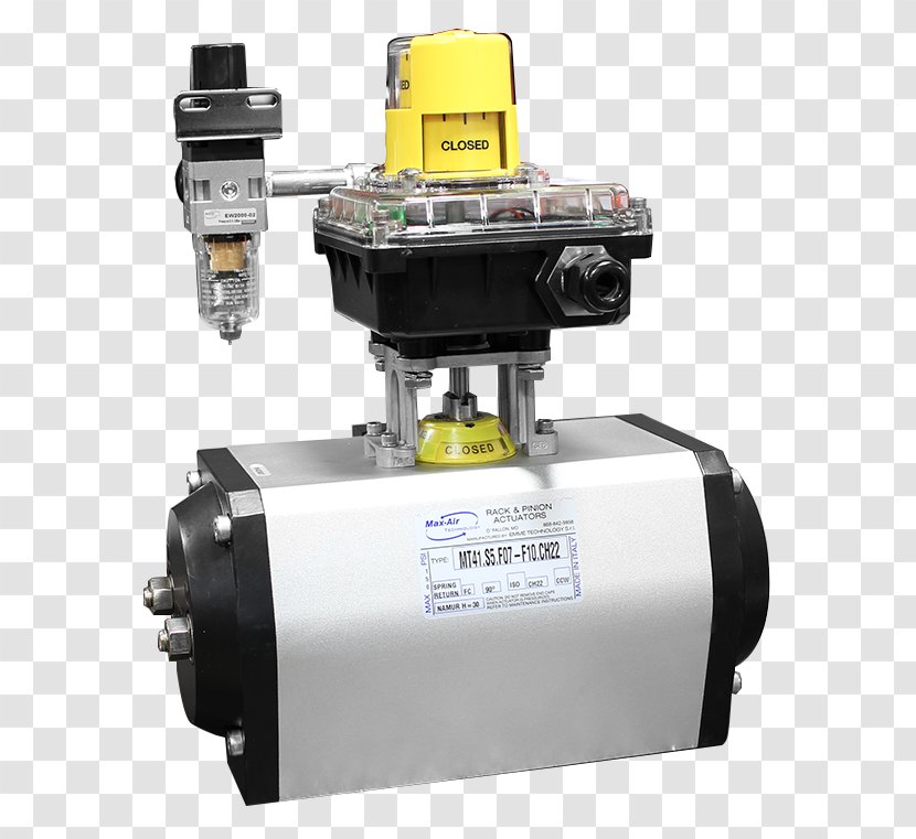 Limit Switch Solenoid Valve Actuator - Max Air Technology Transparent PNG