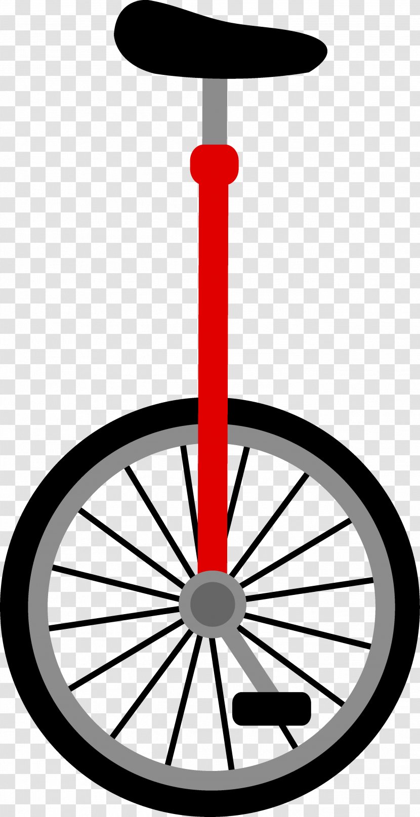 Racing Bicycle Cycling Mountain Biking Clip Art - Fatbike - Unicycle Cliparts Transparent PNG