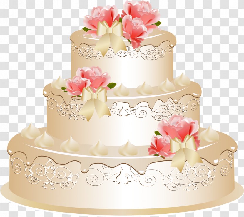 Torte Wedding Cake Birthday Icing Cupcake - Ceremony Supply Transparent PNG