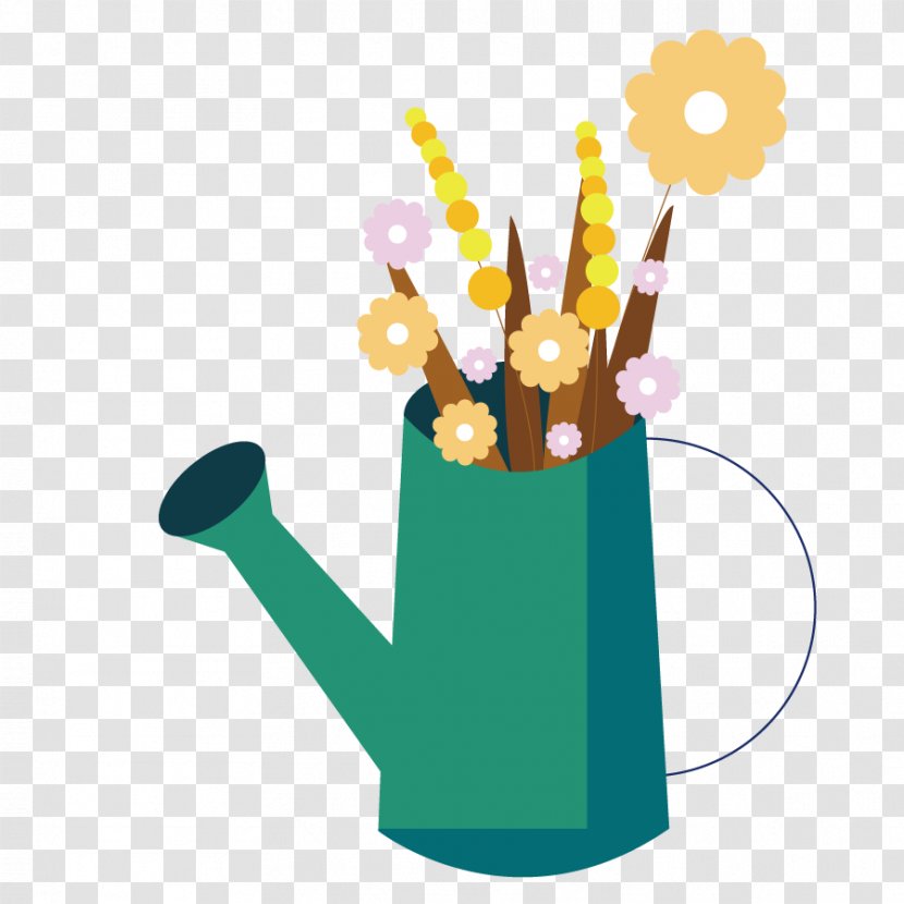 Easter Bunny Chicken Icon - Hand - Vector Watering Kettle Transparent PNG