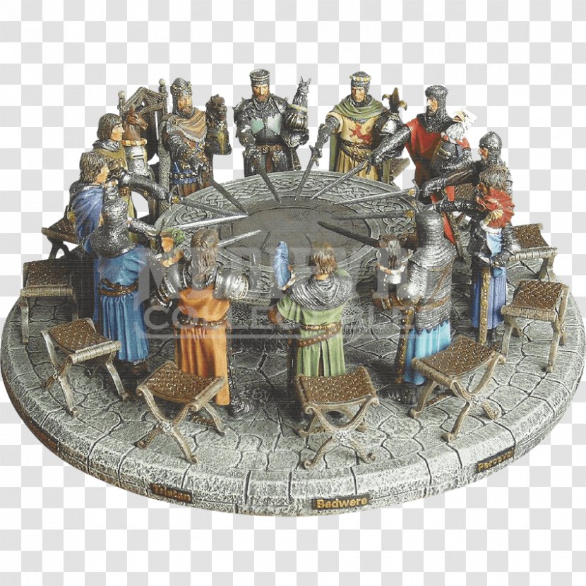 King Arthur Middle Ages Knights Of The Round Table - Miniature - Hand Painted Transparent PNG