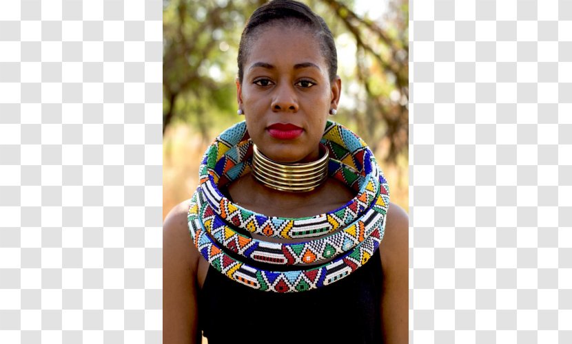 South Africa Beadwork Necklace - Human Body - Xhosa Transparent PNG