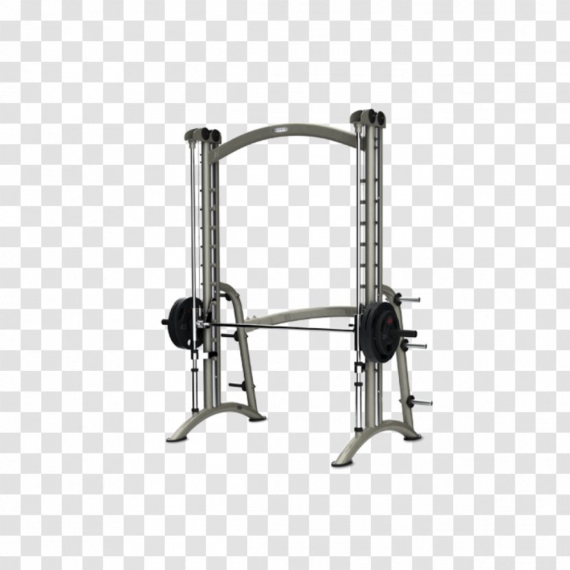 Smith Machine Fitness Centre Physical Exercise Equipment Power Rack - Indoor Rower Transparent PNG