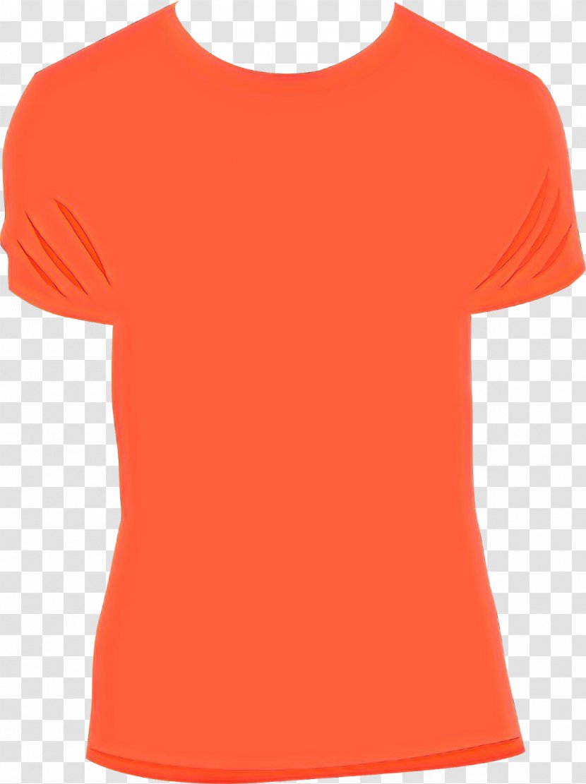 Orange - Sportswear - Top Transparent PNG