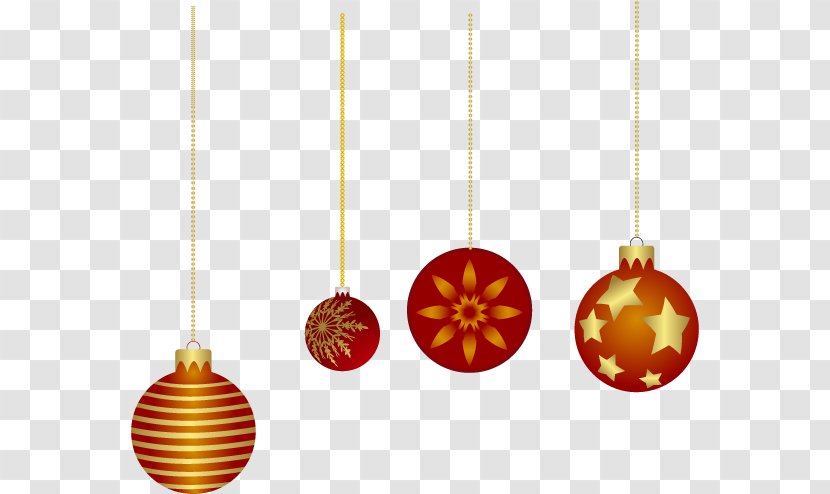 Christmas Decoration Euclidean Vector Ornament - Balls Transparent PNG