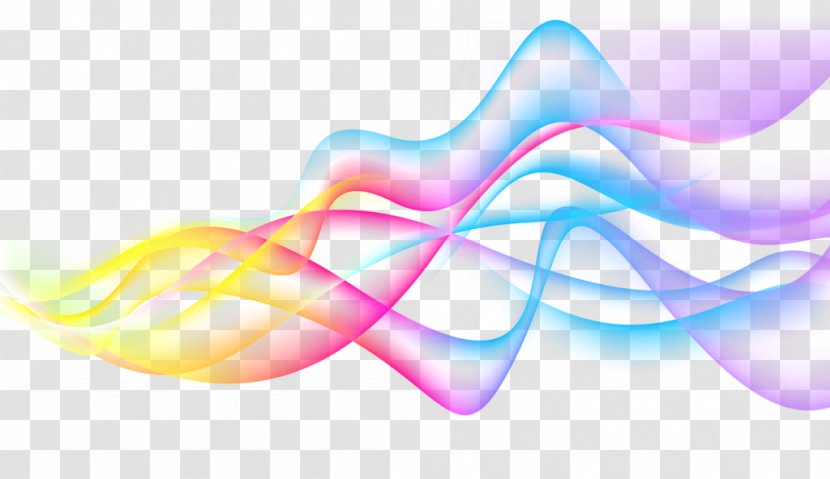 Euclidean Vector Download Computer File - Pink - Colored Lines Transparent PNG