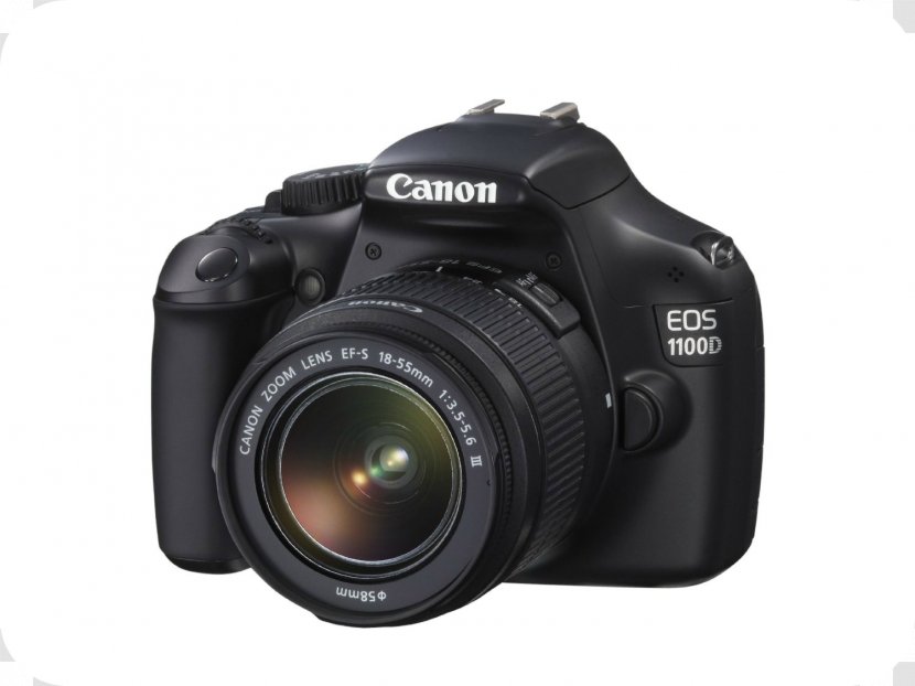 Canon EOS 1100D 600D 300D 1000D EF-S 18–55mm Lens - Singlelens Reflex Camera Transparent PNG