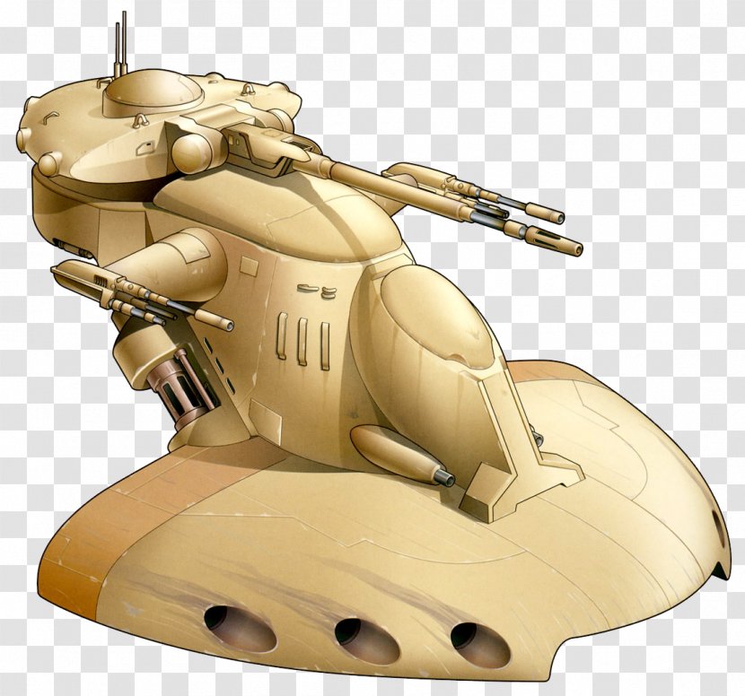 Star Wars: The Clone Wars Battle Droid AAT - Tank Transparent PNG