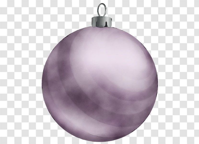 Christmas Ornament - Lavender - Holiday Sphere Transparent PNG