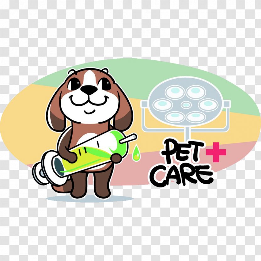Dog Rabies Animal Bite Pet - Cartoon - Doctor Logo Transparent PNG